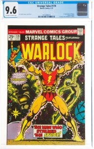 Marvel, Strange Tales #178, 1st Magus/Warlock, CGC 9.6, OW/W Pgs, HTF