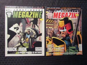 2004 JUDGE DREDD MEGAZINE 2000 A.D. Magazine #222 223 VF-/VF LOT of 2