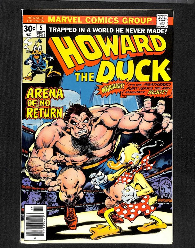 Howard the Duck #5 NM- 9.2