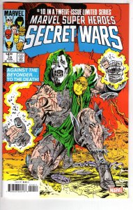 MSH SECRET WARS #10 FACSIMILE ED
