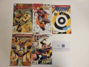 5 DC Comics #0 836 837 Action Comics New 52 + #80 Superman + #1 Universe 18 TJ5