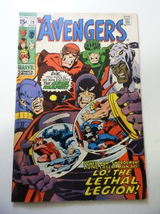 The Avengers #79 (1970) FN Condition