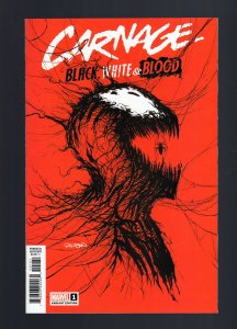 Carnage: Black, White & Blood #1 - Patrick Gleason Variant Cover. (9.2 OB) 2021