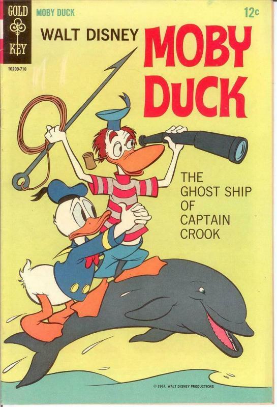 MOBY DUCK 4 F-VF Dec. 1968 COMICS BOOK