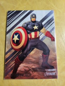 2022 Fleer Ultra Avengers #11 Captain America