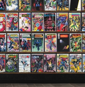 Huge Lot 150+ Comics with Darkhawk, Eternal Warrior, Bloodshot & More!