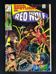 Marvel Spotlight #1 (1971) 1st App and Origin of the Second Red Wolf