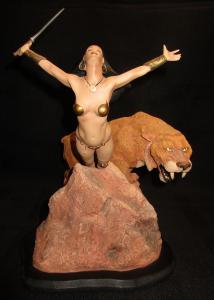 Frank Frazetta Sun Goddess Statue Limited Edition #243/2000