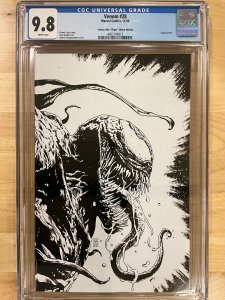 Venom #28 Giangiordano Sketch Cover (2020) CGC 9.8