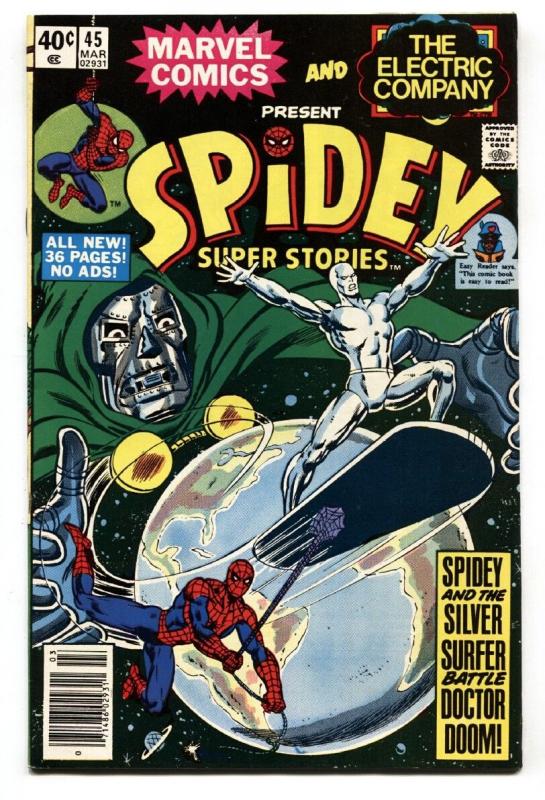 Spidey Super Stories #45-Silver Surfer-Spider-Man High Grade VF/NM