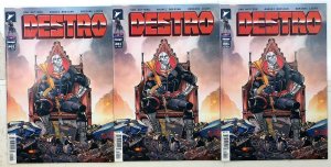 Destro Lot of 3 #1 x3 (2024) Image Comics G.I. Joe 1st Print Comic Books