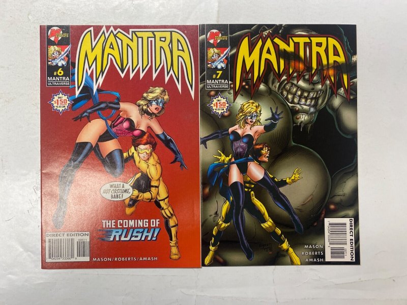 6 IMAGE comic book WILDCATS #9 11 13 Tribe #2 Mantra #6 7 39 KM42