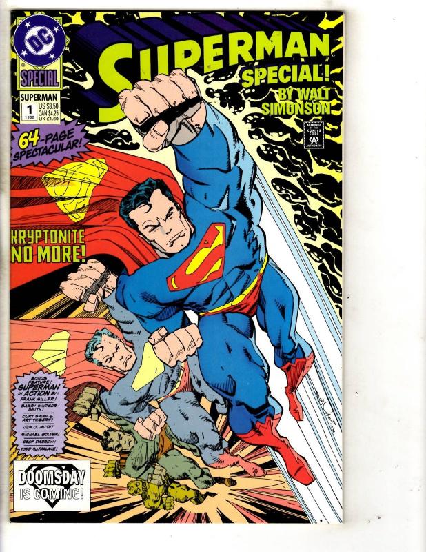 Lot Of 4 Superman DC Comic Books Action # 692 687 685 + Superman Special 1  TP6 