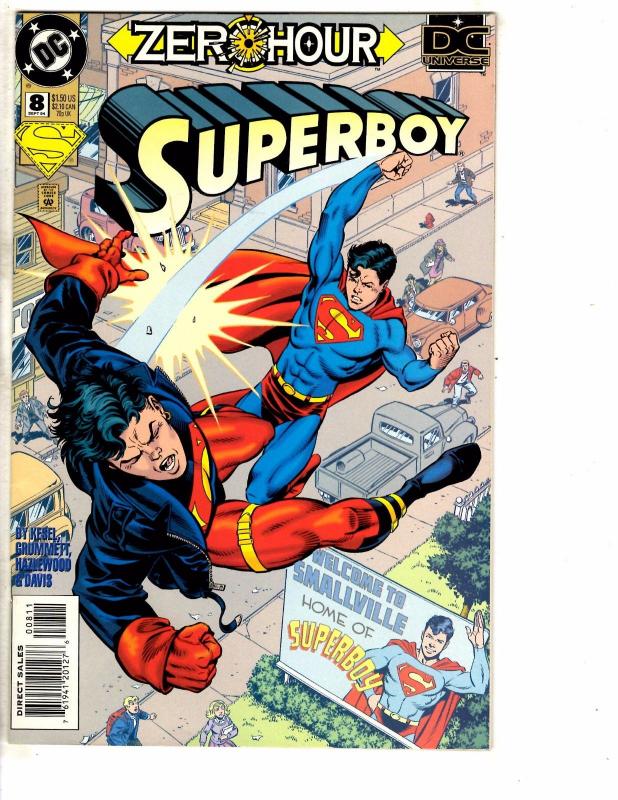 7 Superboy DC Comic Books # 2 3 4 5 6 7 8 Arrow Flash Superman Batman Atom J214