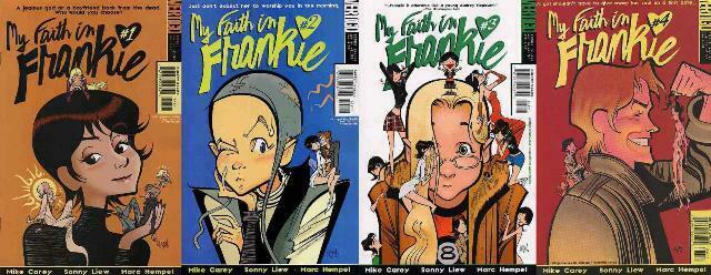 MY FAITH IN FRANKIE (2004 VERTIGO) 1-4  COMPLETE!