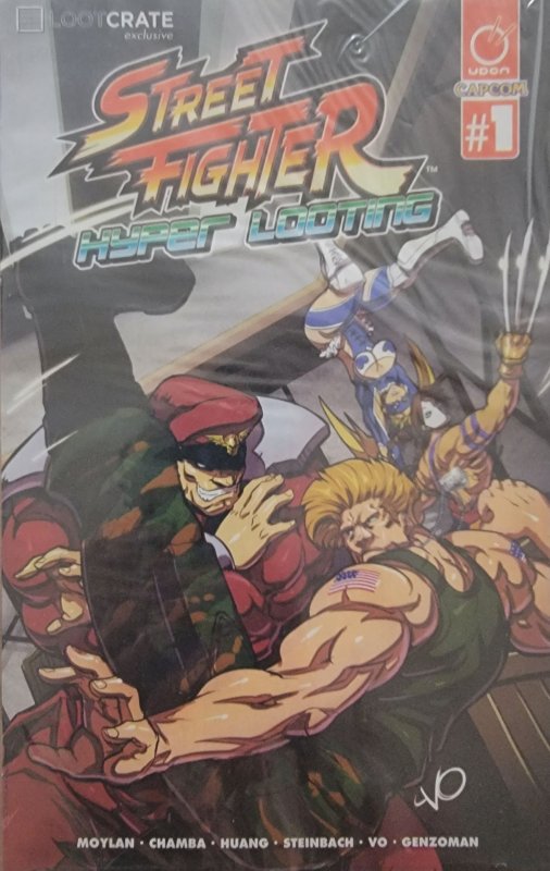 Street Fighter Hyper Looting #1 Loot Crate Variant Polybagged  (2015)