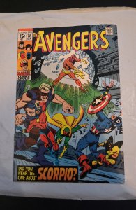 The Avengers #72did you hear one about scorpion 1st app