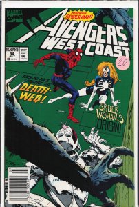 Avengers West Coast #84 (1992) West Coast Avengers / Avengers West Coast