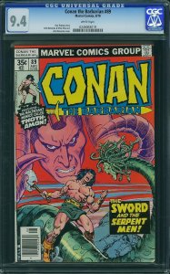 Conan the Barbarian #89 (1978) CGC 9.4 NM