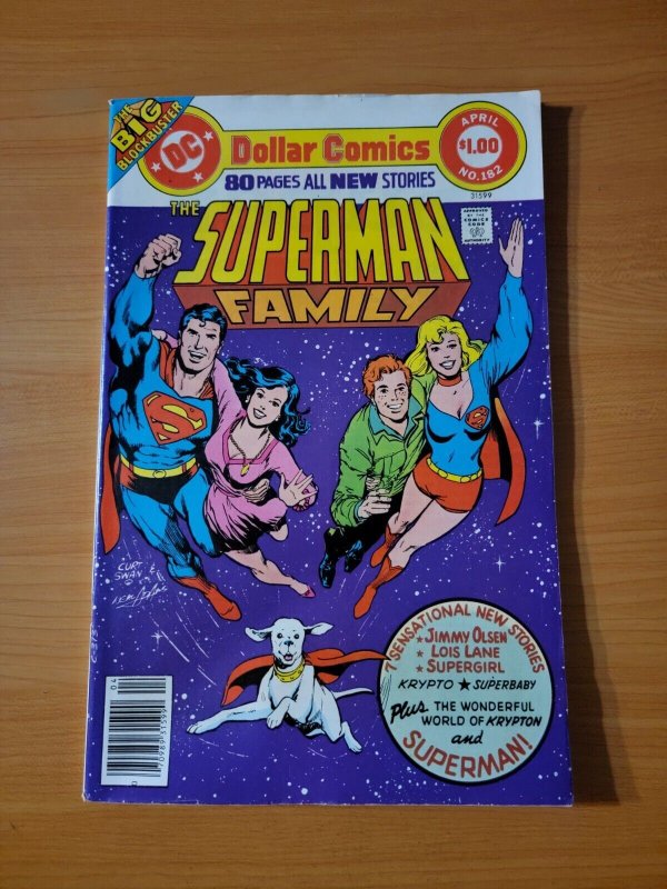 Superman Family #182 ~ VERY FINE - NEAR MINT NM ~ 1977 DC Comics