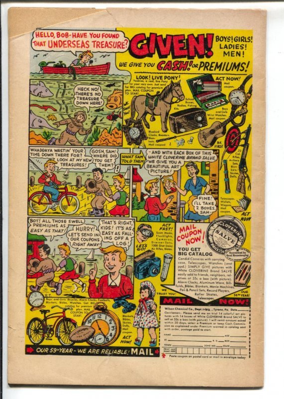 I'm A Cop #2 1954-ME-motorcycle gang-Bob Powell art-VG