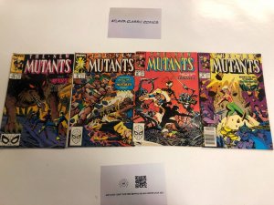 4 New Mutants Marvel Comics Books #79 80 81 82 29 JW4