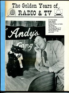 Golden Years of Radio & TV #6 1985-Andy Devine-sci-fi on radio-Jimmy Dorsey-FN