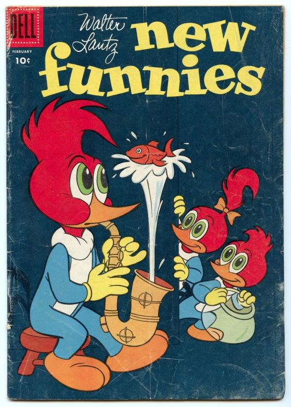 New Funnies 228 Feb 1956 VG- (3.5)