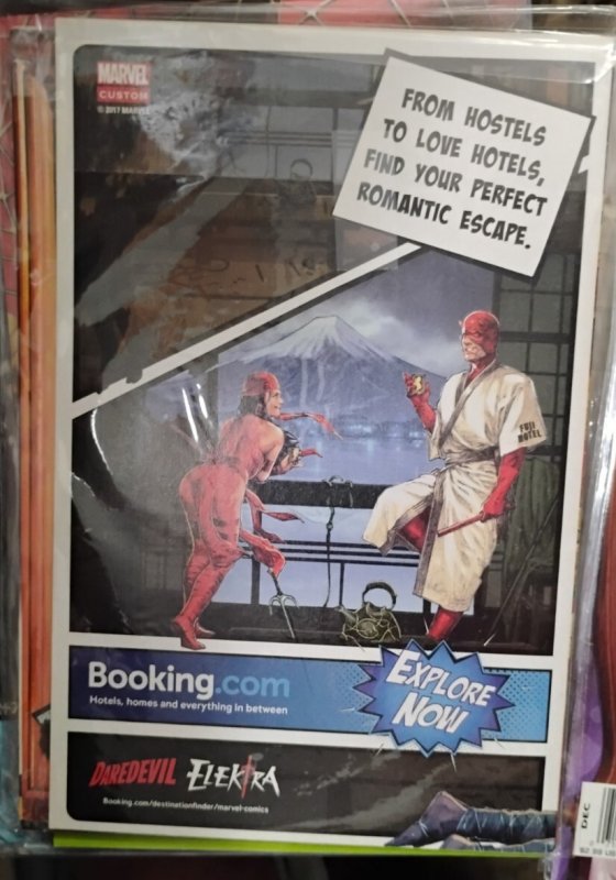 ELEKTRA  #  2  2017 marvel  disney daredevil  RUNNING WITH THE DEVIL