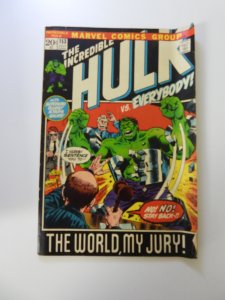 The Incredible Hulk #153 (1972) VG/FN condition