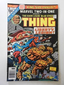 Marvel Two-in-One Annual #1 (1976) FN Condition!