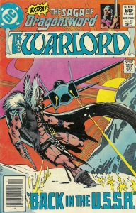 Warlord (DC) #52 (Newsstand) FN ; DC | Mike Grell Dragonsword USSR