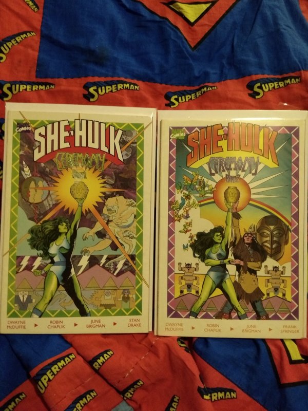 She-Hulk Ceremony Part 1&2 NM