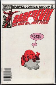 Daredevil #187 (1982) Daredevil [Key Issue]