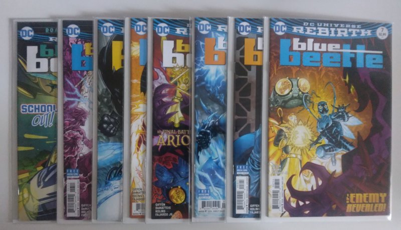 Blue Beetle (2016) #1-14, Rebirth #1 Giffen Kolins 2 3 4 5 6 7 8 9 10 11 12 13