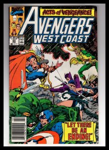 Avengers West Coast #55 (1990) / ID#641