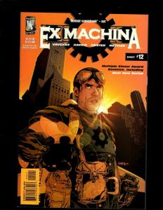 Lot of 12 Ex Machina Wildstorm Comic Books #1 2 3 4 5 6 7 8 9 10 11 12 CE3