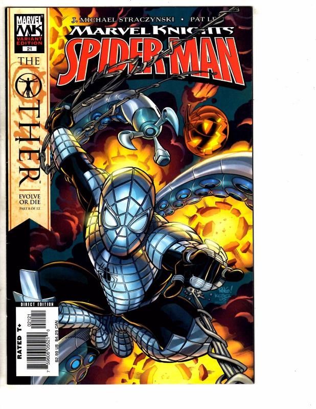 Marvel Knights Spider-Man # 21 VF Variant 1st Print Marvel Comic Book Other RC16