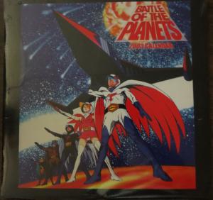 Battle of the Planets 12 month calendar 2003 beautiful UNOPENED SEALED Gatchaman