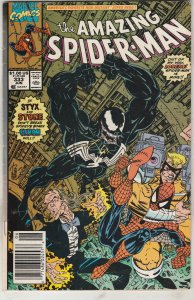 The Amazing Spider-Man #333 (1990) 1st Styx & Stones! Venom high-grade key VF/NM
