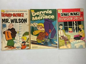 Silver Age Dennis the Menace Fawcett Comic Lot 11 Different Books 