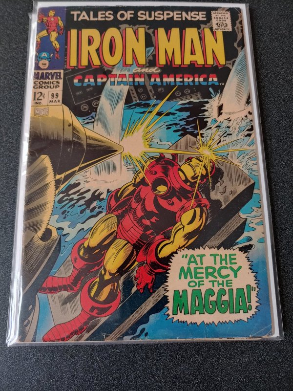 TALES OF SUSPENSE #99 VG+/FINE​