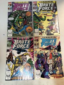 Brute Force (1990) #1 2 3 4 1-4 (VF/NM) Complete Set