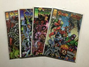 Spawn And Wild C.A.T.S Devil Day 1-4 Near Mint- Nm- 9.2 Image 