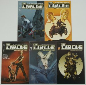 the Circle: the Goliath Trap #1-5 VF/NM complete series - brian reed - mercenary