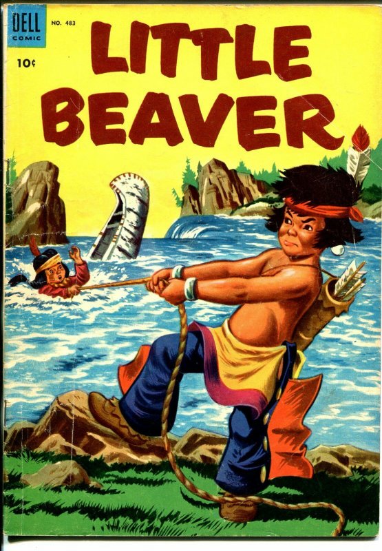 Little Beaver-Four Color Comics #483 1953-Dell-Fred Harmon-VG