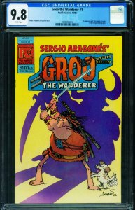 GROO THE WANDERER #1 CGC 9.8-1982-ARAGONES 2026358015