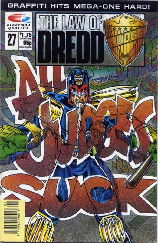 Law of Dredd, The #27 FN; Fleetway Quality | save on shipping - details inside