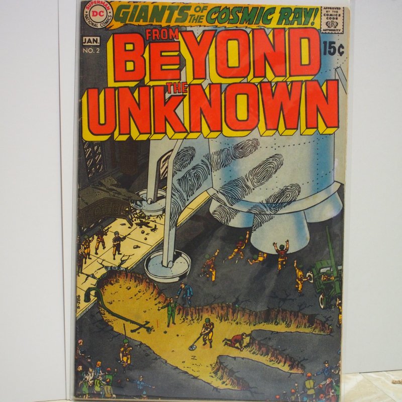 From Beyond the Unknown #2 (1970) Fine Giants of the Cosmic Ray!