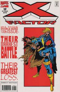 X-Factor #100 VF ; Marvel | J.M. DeMatteis